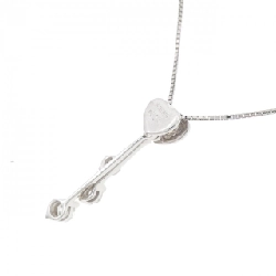 K18WG Dây chuyền kim cương hình trái tim 0.35CT - Hàng hiệu Chính hãng 864414