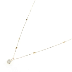 K18YG Solitaire Dây chuyền kim cương 0.20CT - Hàng hiệu Chính hãng 860827