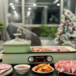 Kalite KLG333 – Lẩu & nướng chỉ trong 1 bếp 735735