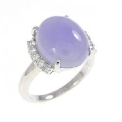 Nhẫn PT900 Ngọc Bích Lavender 7.07CT - Hàng hiệu Chính hãng