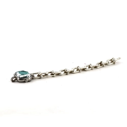 Tiffany Hardware Rug D Bracelet Size SS Quartz - Hàng hiệu Authentic 882159
