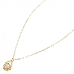 K18YG/750YG Dây chuyền kim cương 0.18CT - Hàng hiệu Chính hãng 861420