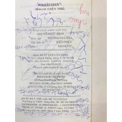 Nhân Gian - Phạm Thiên Thư ( thơ ) sách có phụ bản màu đẹp 125376