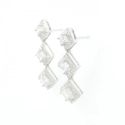 K18WG Bông tai kim cương 1.26CT - Hàng hiệu Chính hãng 869934