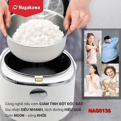 NỒI CƠM ĐIỆN TỬ NAGAKAWA NAG0136