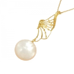 Vàng nguyên chất/K18 Mabe Pearl Dây chuyền 15.6mm - Hàng hiệu Chính hãng 856578