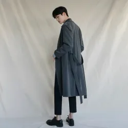 Áo khoác dáng dài ngang gối phong cách Hàn Quốc mùa thu MRCYC dành cho nam 996539