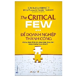 Để doanh nghiệp thành công - Jon Katzenbach - 20/01/2022 (XB) - Văn lang Rebooks.vn