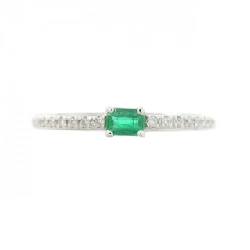Nhẫn Emerald PT900 0.11CT - Hàng hiệu Chính hãng 852773
