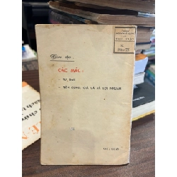 Lao động làm thuê và tư bản- Các Mác 930777