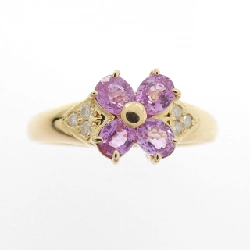 Nhẫn Sapphire Hoa K18YG 0.63CT - Hàng hiệu Chính hãng 851894