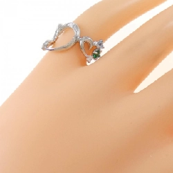 Nhẫn đá màu K18WG - Hàng hiệu Authentic 855217