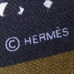 HERMES HARNAIS DE COUR BANDANA H243935S Khăn choàng - Hàng hiệu Authentic 832914