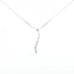 K18WG Dây chuyền kim cương 0.10CT - Hàng hiệu Chính hãng