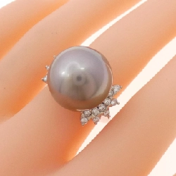 Nhẫn ngọc trai đen PT900 15.5mm - Hàng hiệu Authentic 854610