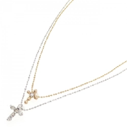 Dây chuyền kim cương K18YG/K18WG 0.20CT - Hàng hiệu Chính hãng 862977