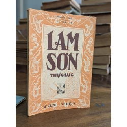 Lam Sơn thực lục - bản dịch Nhượng Tống 127051