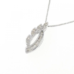 Dây chuyền kim cương K18WG 0.13CT - Hàng hiệu Chính hãng 868256