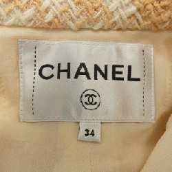 【Mã giảm giá】Áo khoác không cổ CHANEL 636725