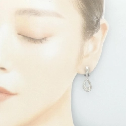 K18WG Bông tai/Khuyên tai Kim cương 0.40CT - Hàng hiệu Chính hãng 870629