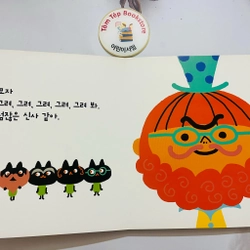 Set boardbook tiếng Hàn cho bé B10 465891