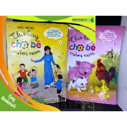 (TẶNG BOOKMARK) Combo 2 tập Thơ hay cho bé mầm non, 2017. Mới 70 %, rách nhẹ trang, RBK.PL3108