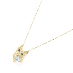 Dây chuyền aquamarine 750YG - Hàng hiệu Authentic 856256