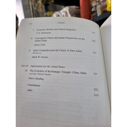 THE INDIA-CHINA RELATIONSHIP : WHAT THE UNITED STATES NEEDS TO KNOW (Francine R. Frankel & Harry Harding) 138261