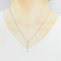 K18WG Dây chuyền kim cương 0.12CT - Hàng hiệu Chính hãng 863812