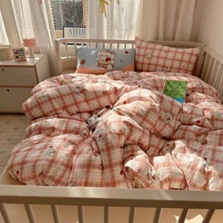 Set 4 món chăn ga gối cotton cloud 469594