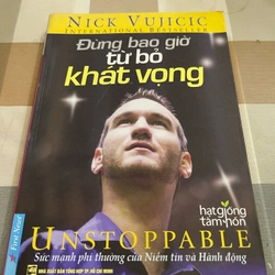 Đừng bao giờ từ bỏ khác vọng