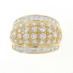 Nhẫn kim cương K18YG 2.62CT 670809