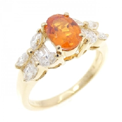 Nhẫn Garnet K18YG 1.26CT