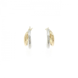 K18YG/PT900 Bông tai - Hàng hiệu Authentic