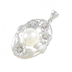 PT Hoa Akoya Pearl Pendant 9.1mm - Hàng hiệu Authentic