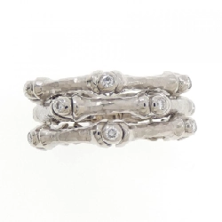 Nhẫn kim cương 750WG 666983