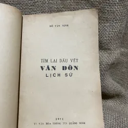 tìm lại dấu vết lịch sử Vân Đồn - Đỗ Văn Ninh  934054