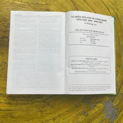 TỪ ĐIỂN HOÁ HỌC & CÔNG NGHỆ HOÁ HỌC ANH - ANH - VIỆT- PHƯƠNG AN- LÊ NGỌC 697849