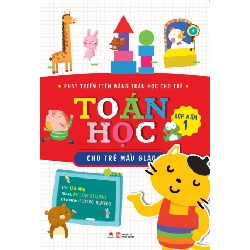 Phát triển tiềm năng toán học cho trẻ - Toán học cho trẻ MG Lớp Mầm 1 (HH) Mới 100% HCM.PO Độc quyền - Thiếu nhi