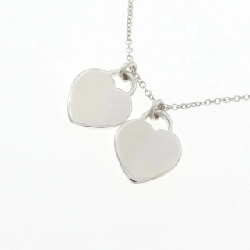 Dây chuyền mini trái tim đôi Return to Tiffany - Hàng hiệu Authentic 840612