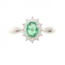 Nhẫn Emerald PT850 0.34CT 668629