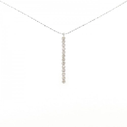 K18WG Dây chuyền kim cương - Hàng hiệu Authentic