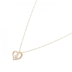 Dây chuyền kim cương hình trái tim 4゜C - Hàng hiệu Authentic 842368