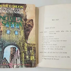 Tiểu thuyết NHỮNG ÔNG VUA BỊ NGUYỀN RỦA (Tác giả Maurice Druon), trọn bộ 2 tập 703655