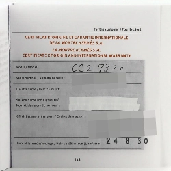 Hermès Cape Cod/D･8P CC2.732 SS Quartz - Hàng hiệu Authentic 882911