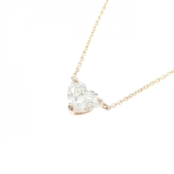 Dây chuyền kim cương K18PG 0.579CT J SI2 hình trái tim - Hàng hiệu chính hãng 875431