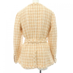 【Mã giảm giá】Áo khoác không cổ CHANEL 636725