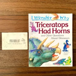 Sách ngoại văn I Wonder Why: Triceratops Had Horns, Used, Bìa mềm