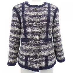 Jacket không cổ CHANEL P45580V33648