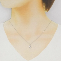 K10WG Dây chuyền kim cương 0.06CT - Hàng hiệu Chính hãng 858547